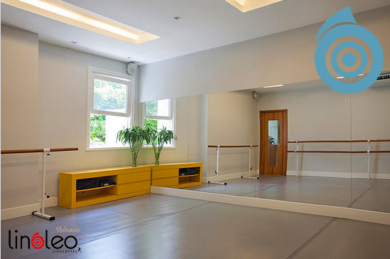 linoleo, piso flutuante, barras ballet, linoleo fabrica, linoleo preço